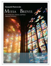 Missa Brevis SATB Choral Score cover